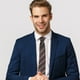 thumbnail image 4 of Corbata a rayas de estilo escolar corbata pre-atada para hombres para niños niños corbata cómoda corbata de poliéster para uniformes escolares y ocasiones festivas, 4 of 7