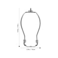 thumbnail image 2 of OULII 1 Set 6 Inch Lamp Harp Adapter with Lampshade Holder Accessory, 2 of 6