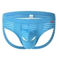 thumbnail image 5 of COSFO Striped Mens Briefs with Contour Pouch Underwear Ice Silk Classic Fit Breathable Mens Underwear, 5 of 5