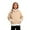 C-Khaki196, variant on DHFJKG Kids Boy Girl Fuzzy Trim Hoodies Pullover Long Sleeve Hooded Sweatshirt Top With Front Pocket For Daily Outdoor Wear Cozy Jumper Tops
