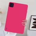 thumbnail image 1 of Étui en Silicone pour Tablette PC Couleur Bonbon 2024 la Plus Récente pour Xiaomi Pad 5/6 Pro Redmi Pad SE 11.0 Pouces, Étui de Protection Rose Rouge Xiaomi Pad 5, 1 of 6