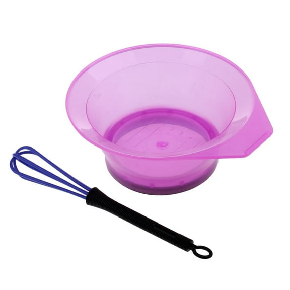 Coloring or Bowl Salon Hair Tint Bleach Tool With Mixer er