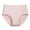 Rose Gold, variant on Iyufng Women's Panties Single Solid Color Breathable Briefs