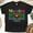 Black, variant on Maestra Teacher T-Shirt, Moldeando Corazones y Mentes, Colorful Spanish Educator Tee, Navy, Size M