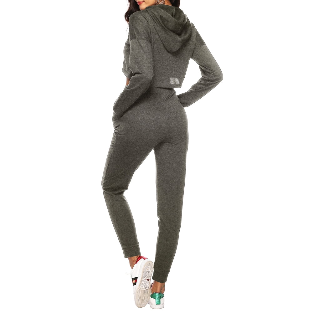 grey sweatsuit set