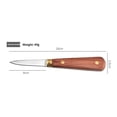 thumbnail image 3 of 2 pack Oyster Shucking Knife,Oyster Knife, Not Easy to Break And Bend ,Oyster Knife Seafood Shucker ( 2 Knife ), 3 of 5