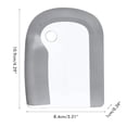 thumbnail image 3 of Raspador De Platos Raspador De Fregadero De Silicona Buen Agarre Raspador De Cocina Para Limpiar Restos De Comida Fácil De Limpiar sonducket HA034814-00, 3 of 6