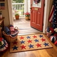thumbnail image 5 of Dpityserensio Independence Day Doormat 16 x 24 Inch, Patriotic 4th of July Imitation Coir Style Doormat And Entryway Floor Mat, 5 of 6