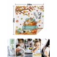 thumbnail image 4 of Thanksgiving Cloth Napkins Set of 6 Reusable Dinner Napkins, Farmhouse Fall Truck Maple Leaf Pumpkin Cocktail Napkin Washable Table Napkins for Wedding/Holiday Party/Baby Shower 20"x20", 4 of 7