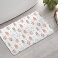 thumbnail image 2 of White Princess Castle Pattern Bathroom Rugs Mat,Non Slip Microfiber Bathroom Rug,Rubber Backing,Soft Bathroom Mats for Bathroom Floor,Tub and Shower,17x27in(43x68cm), 2 of 5