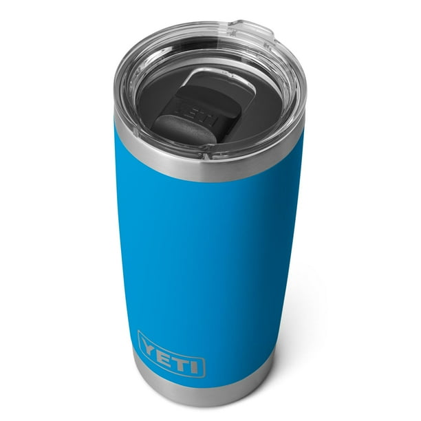 YETI Rambler Vaso aislado al vacío de acero inoxidable de 20 oz con tapa MagSlider