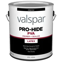 1 gal Valspar 91112 White Pro-Hide Interior Latex PVA Primer & Sealer
