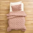 thumbnail image 3 of Better Homes & Gardens 2-Piece Antique Blush Pintuck Comforter Set, Twin/Twin-XL, 3 of 7