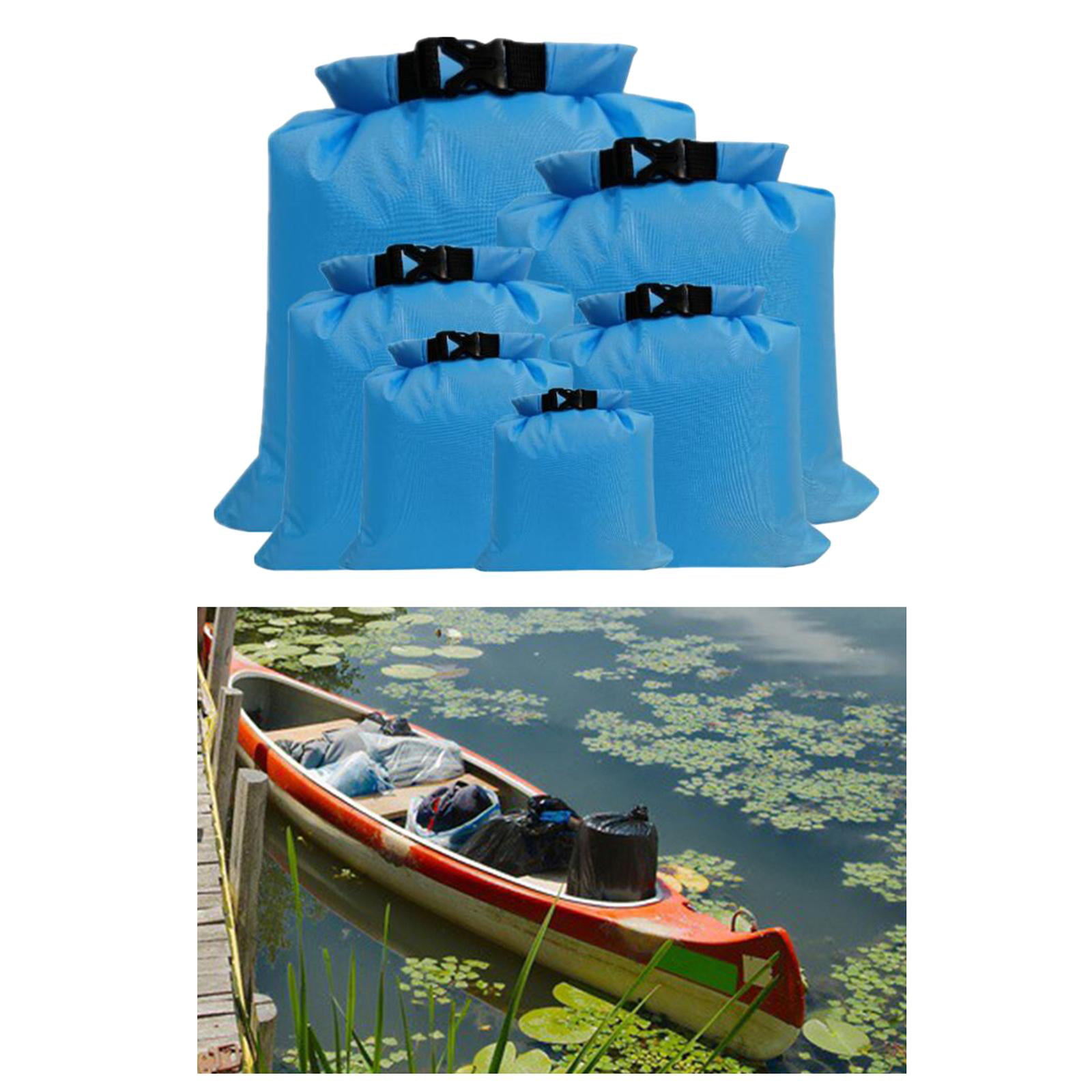 1.5~3.5L Waterproof Dry Bag Sack Pouch Boating Kayak Camping Rafting Hiking 