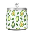 thumbnail image 7 of Yayeee Ashtray with Lid for Cigarette Smokeless Stainless Steel Home Ash Holder, Avocado, 7 of 7