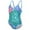 Green, variant on Odeerbi 8-14 Years Teen Girls One Piece Swimsuit Summer Beach Hawaiian Beachwear Floral Bathing Suit Swim Jumpsuit