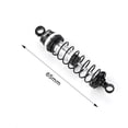 thumbnail image 2 of ZheElen Aluminum Alloy Threaded Rear Shock Absorber For 1/16 LOSI Mini-B Mini-T RC Car Part RC Car Accessories Replacement Parts Black, 2 of 5