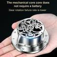 thumbnail image 4 of Sunjoy Tech Mechanical Timer Manual Magnetic No Battery Required Round 60-Minute Visual Countdown Stainless Steel Cooking Student Study Timer Kitchen Gadgets, 4 of 8