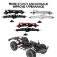 thumbnail image 3 of Tholdsy RCGOFOLLOW eje delantero trasero RC pieza de coche completo Rc eje delantero trasero para 1/10 Axial SCX10 Crawler RC pieza de Kits de construcción modelo Negro, 3 of 6