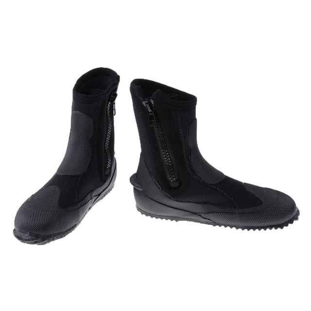 Botas de buceo antideslizantes Calcetines para deportes acuáticos Suela de goma 2XL (45-46) Sharpla Botines de buceo 5mm