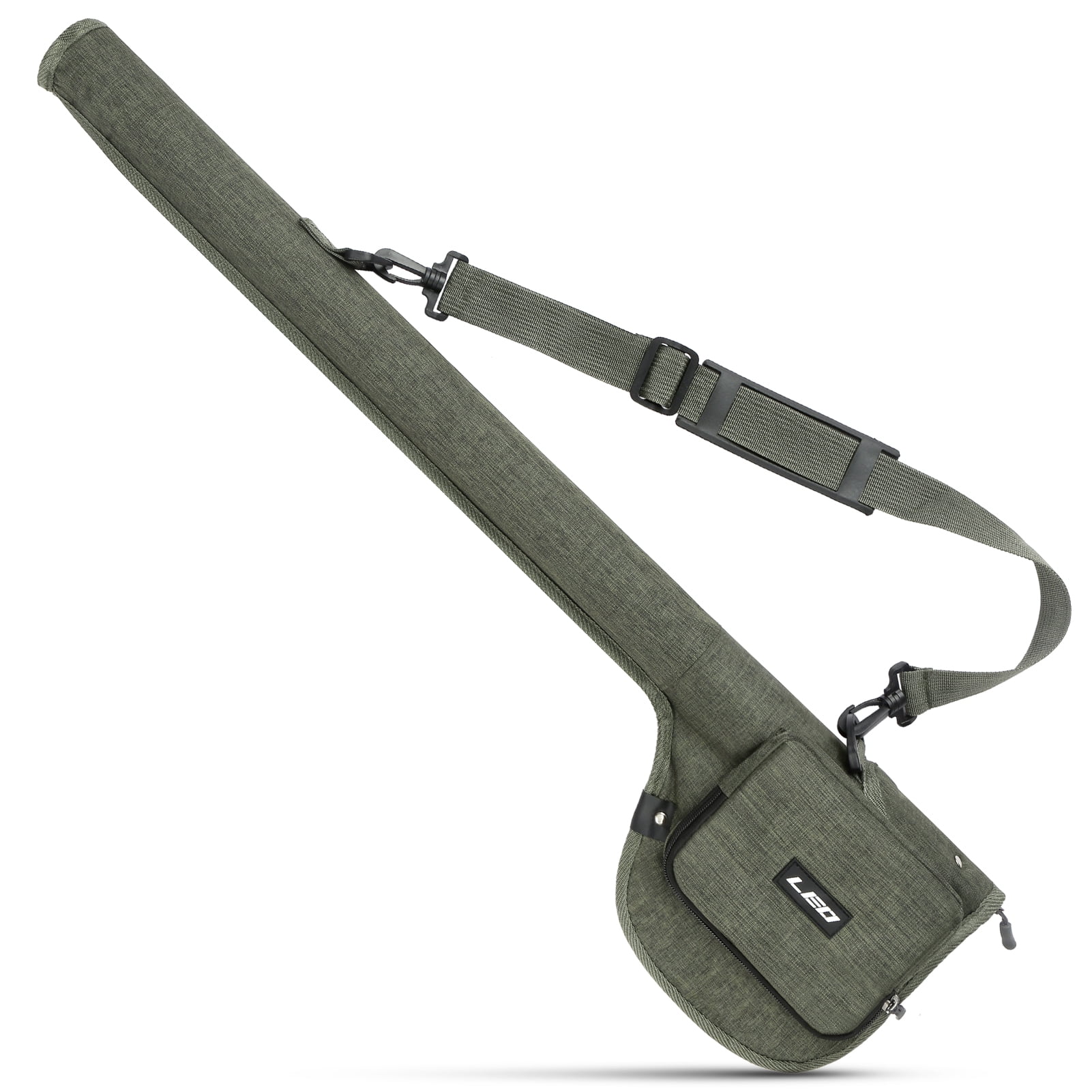 Fly Fishing Rod Case -resistant Canvas Fishing Rod Tube Case Fly Fishing  Rod Gear Bag 