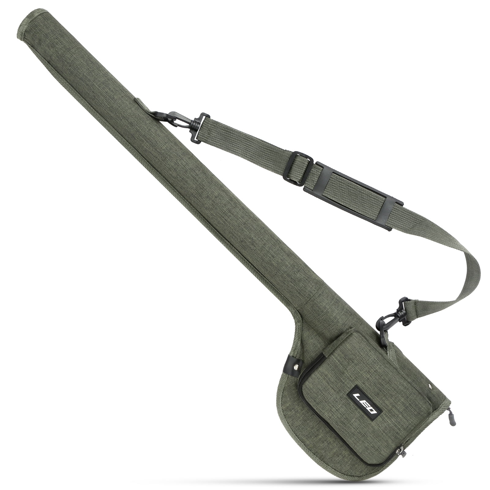 Fly Fishing Rod Case resistant Canvas Fishing Rod Tube Case Fly