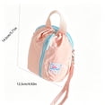 thumbnail image 3 of Portable Period Bag for School, Small Discreet Sanitary Napkin Pouch, Pad Holder for Daily Carry, Women Girls Travel Pouch, 3 of 5