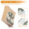 thumbnail image 5 of Yayeee Napkin Holder for Table Kitchen Paper Tissue Organization, Winter Goose Scarves, 5 of 8