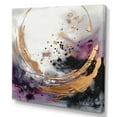thumbnail image 2 of Designart "Circlar Design Solid Marble Art I" Abstract Marble Canvas Art Print, 2 of 5
