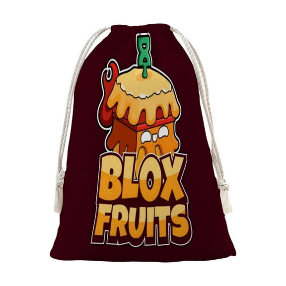 Blox Fruits Pattern Christmas Bunch Pocket 12*15 in