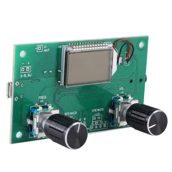 Diy Fm Radio Wireless Receiver Module Lcd Display For Dsp Pll 87.0Mhz-108.0Mhz