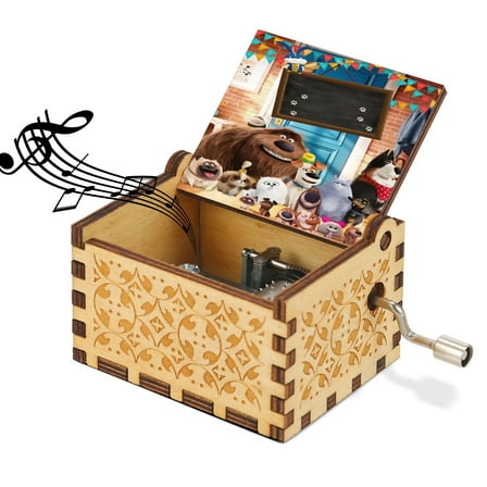 The Secret Life of Pets Wooden Music Box.