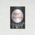 thumbnail image 3 of Luxe Metal Art 'Happy Haunting' by Lettered & Lined, Metal Wall Art, 24"x36", 3 of 9
