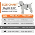 thumbnail image 3 of PcEoTllar No Pull Dog Harness for Large Dogs, Reflective Dog Vest Harness with Handle, Adjustable Easy on Dog Harness for Training Running Walking, Black L, 3 of 11