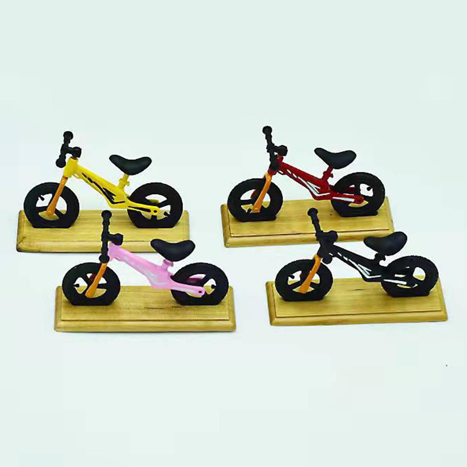 Miniature Velo Jouet Mini Accessoires Mini Velo Maison de Poupee Ornement Jaune