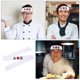 thumbnail image 5 of Diadema de Chef japonesa, banda para la cabeza reutilizable, diadema decorativa para Chef, accesorio de Karate, 5 of 6