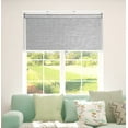 Arlo Blinds Natural Weave Fabric Roller Shades, Light Filtering, Color ...