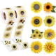 thumbnail image 1 of New 1000pcs 1 Sunflower Stickers, Summer Sunflower Labels with 8 Sunflower Designs Adhesive Sunflower Stickers for Holiday Thank You Gi, 1 of 5