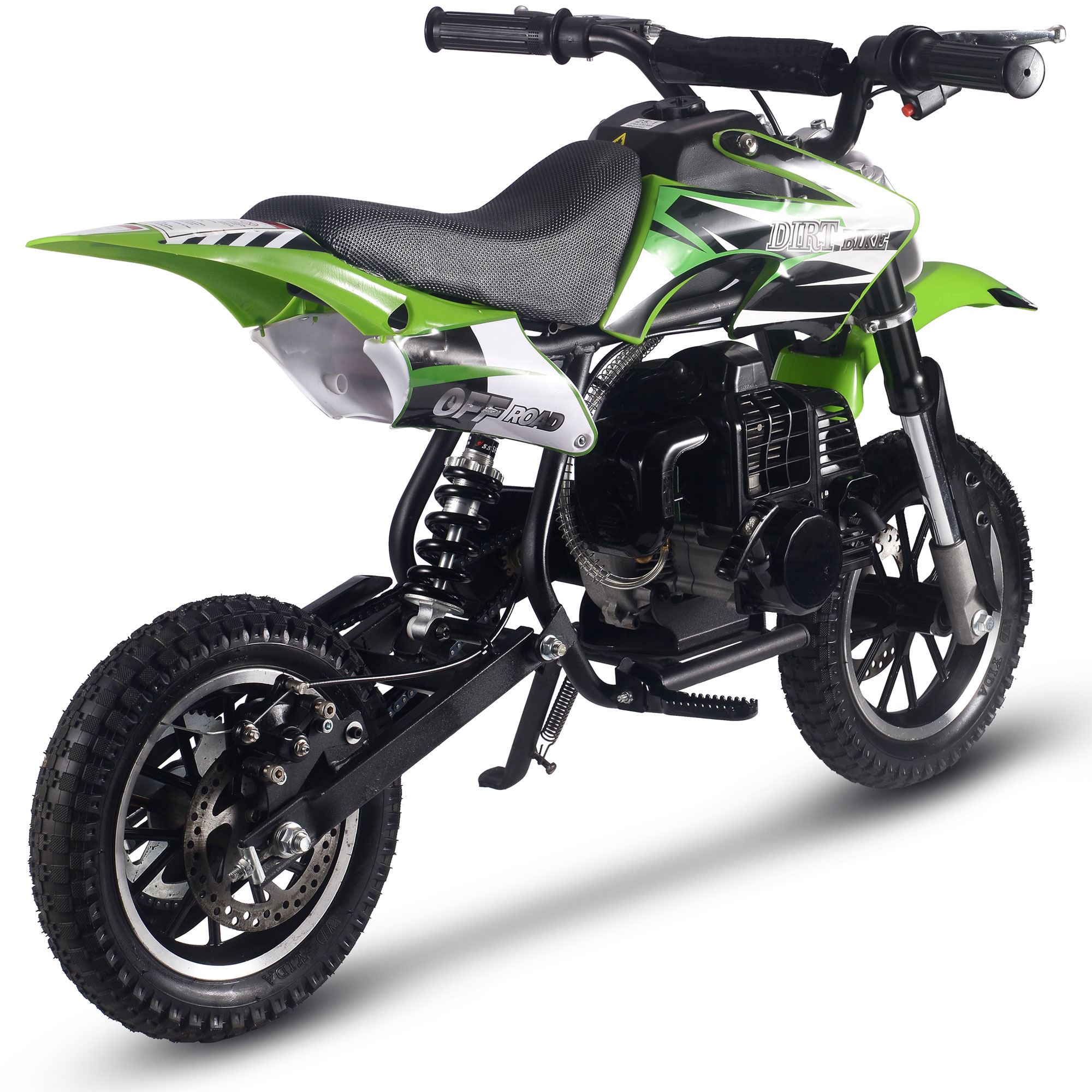 MotoTec DB-01 50cc 2-Stroke Kids Gas Dirt Bike Green