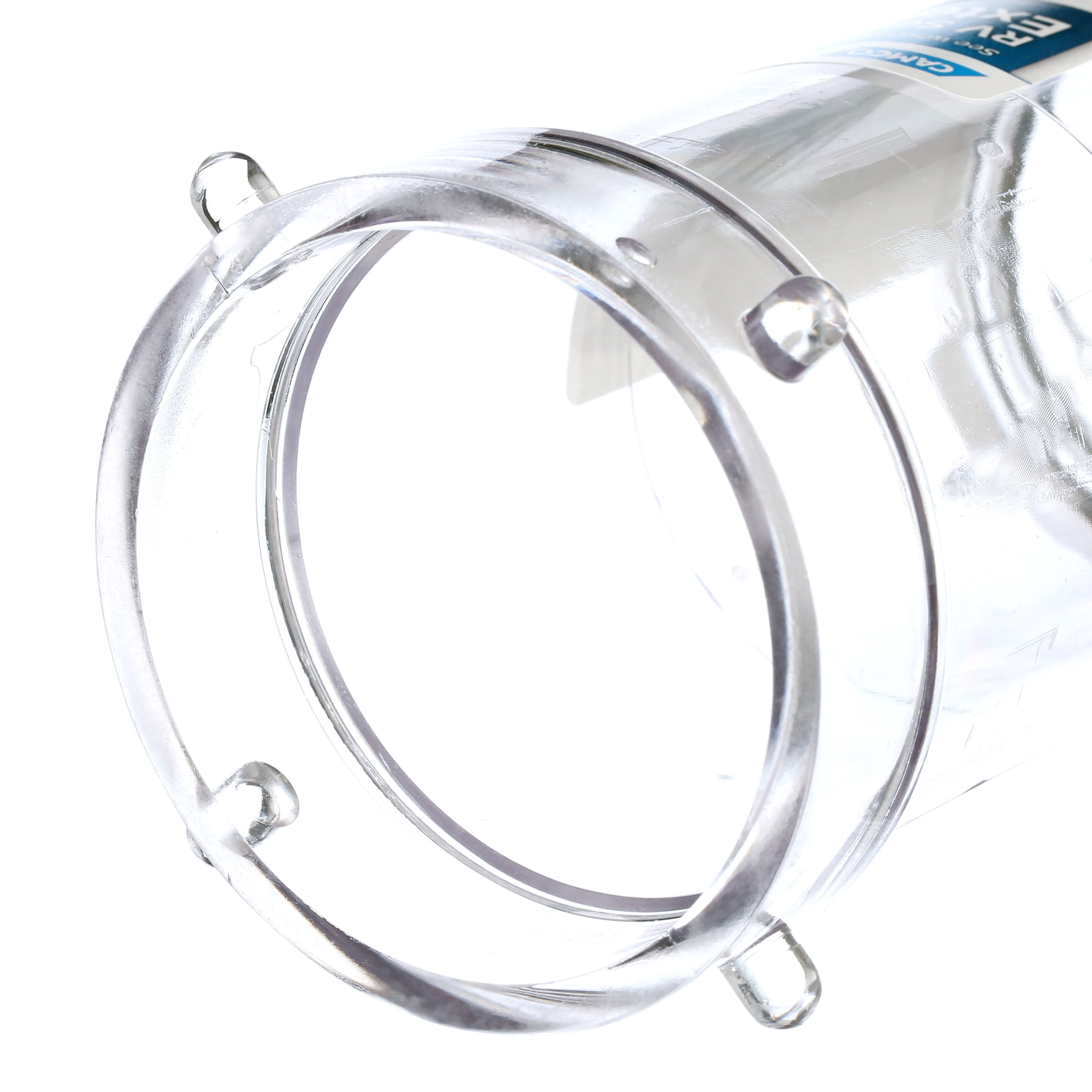 Camco RV Sewer Extender - Connects to RV Outlet - 7-inches, Clear (39582)