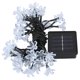 thumbnail image 3 of Guirnalda de luces con energía solar de 5m y 50 LED, lámpara decorativa para camino y patio, resistente al agua para exteriores (Redbud), 3 of 8