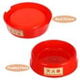 thumbnail image 3 of KAKOWELY Base d'Extincteur en Plastique Rouge pour Usage Domestique avec Design Réfléchissant Améliorant la Stabilité et la Commodité, 7.95"X7.48"X2.36 Pouces, 3 of 5