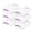 6 Qt. - 6 Pack-STACK, variant on 1 Qt. Plastic Storage Bins With Lids  4 Pack Craft Container Sensory Bin Organizing Containers For Home Office & Art Supplies Stackable White