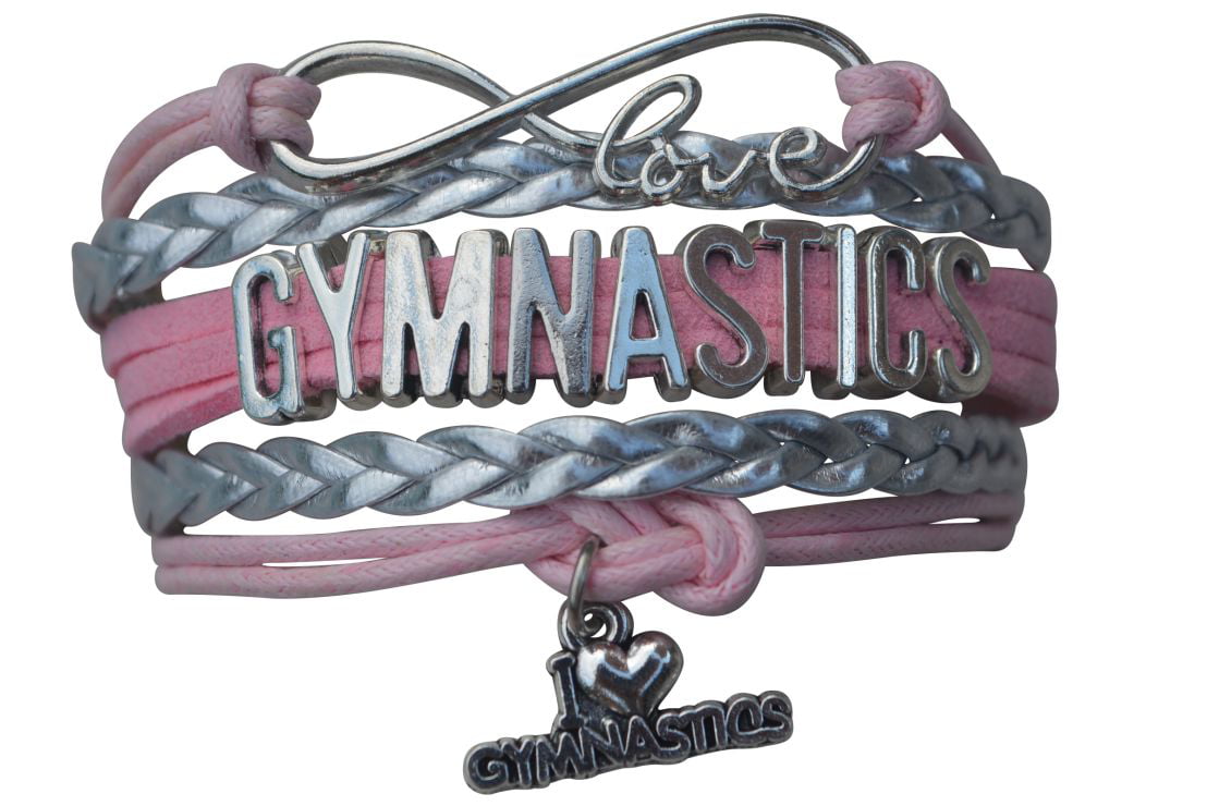Gymnastics Jewelry for Gymnast Infinity Collection Gymnastics Bracelet Gymnastics Bracelet 
