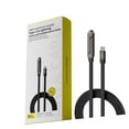 thumbnail image 1 of 2-in-1 Fast Charging USB Cord with Adjustable Phone Stand Hands-Free for Desk Nightstand Kitchen Device Charging, 1 of 4