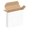 thumbnail image 1 of Aviditi RTC33W Reverse Tuck Folding Cartons, 3 5/8" x 1" x 3 5/8", White (Pack of 1000), 1 of 4