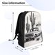 thumbnail image 4 of Fotbe Vintage Cactus Pickup Mochila de Viaje para Laptop, Mochila Ejecutiva Delgada y Resistente 15.6", 4 of 8