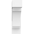 thumbnail image 2 of 5"W X 18"D X 18"H Standard Imperial Architectural Grade Pvc Bracket With Block Ends, 2 of 8