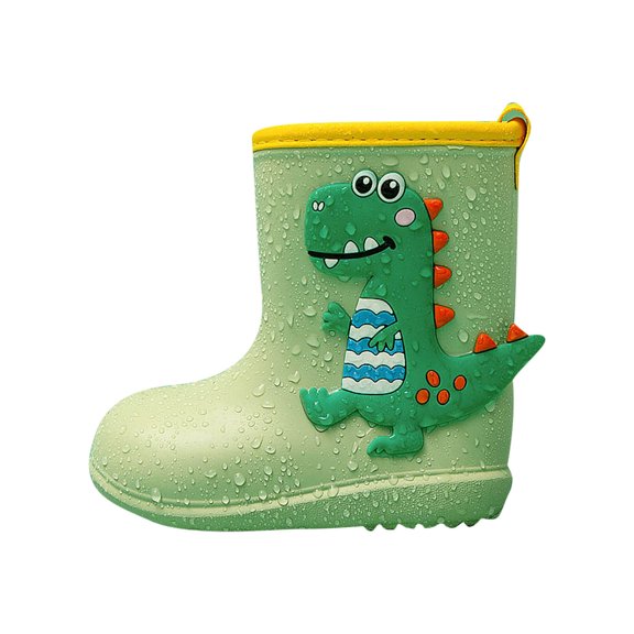Aoochasliy Girls Shoes Summer Children's Cute EVA Soft-soled Non-slip Baby Rain Boots for Men and Women
