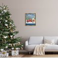 thumbnail image 2 of Stupell Industries Let It Snow Winter Dogs Graphic Art Metallic Gold Floating Framed Canvas Print Wall Art, Design by Paul Brent, 2 of 6